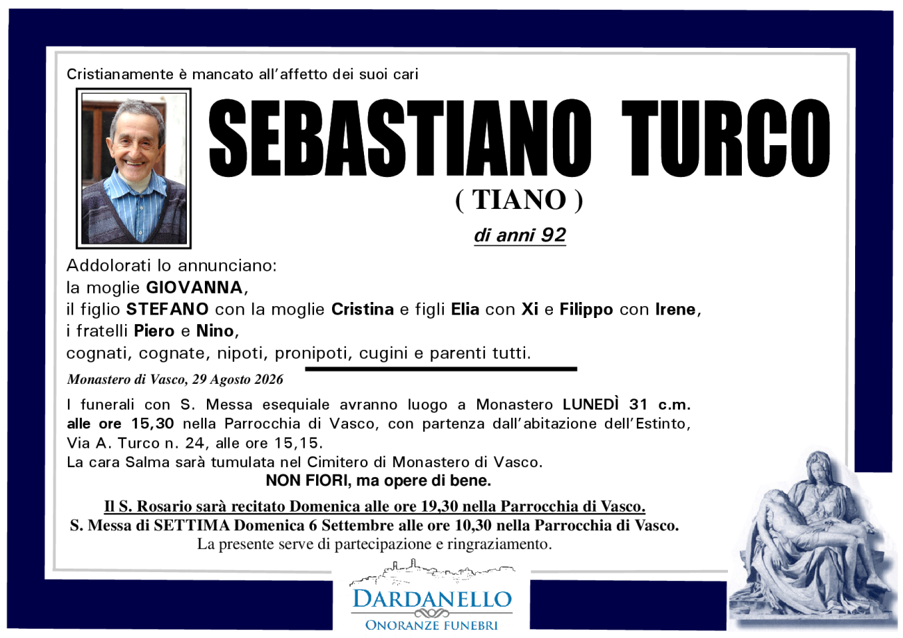 SEBASTIANO TURCO